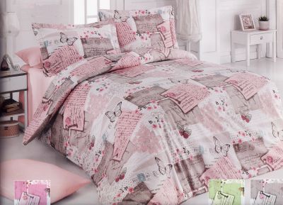 Памучно спално бельо двойно