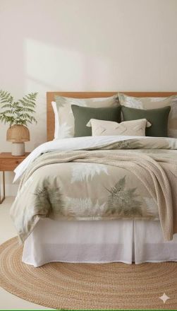 Комплект спално бельо с два плика и чаршаф с ластик - елегантен комфорт за вашата спалня!