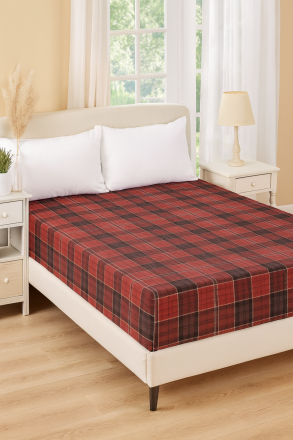 Бархетен Чаршаф с Ластик: Луксозен комфорт за вашата спалня. Насладете се на мекота!