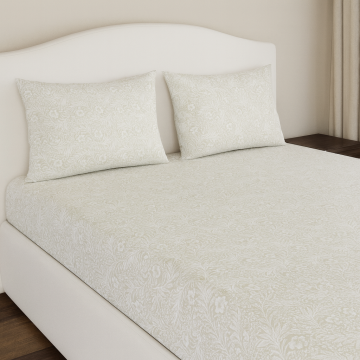 Комплект чаршаф с ластик и калъфки 164/200/20 см