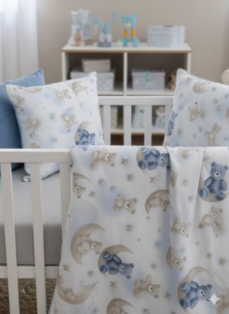 Детски спален комплект 10 бр в пакет Ранфорс