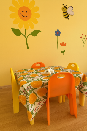 Комплект покривки за маса (5 бр) - 80x140см – Свежи десени!