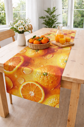 Тишлайфер 50/180 см "Портокали"