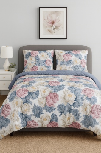 Спален комплект "Цветна хармония" - нежност и комфорт в спалнята!