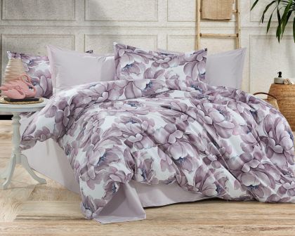 Луксозен спален комплект с розов мотив - Комфорт и стил за вашата спалня!