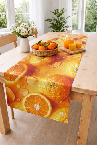 Тишлайфер 50/180 см "Портокали"