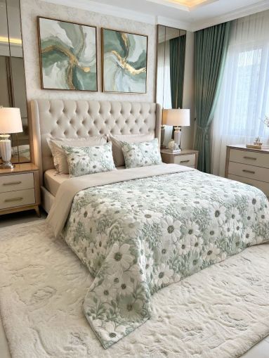 Спален комплект с два плика и чаршаф с ластик 180/200/20 