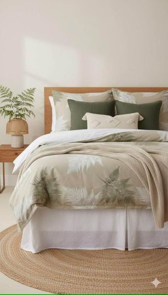 Комплект спално бельо с два плика и чаршаф с ластик - елегантен комфорт за вашата спалня!