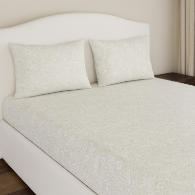 Комплект чаршаф с ластик и калъфки 164/200/20 см