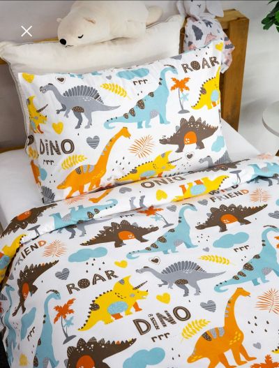 Единичен спален комплект с олекотена завивка 