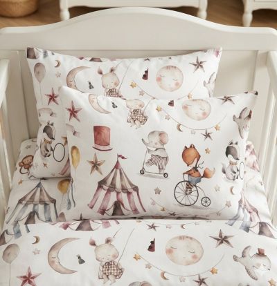  Цирк-Комплект спално бельо за детска градина (10 броя в пакет) - Комфорт и уют!